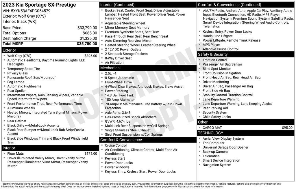 2023 Kia Sportage SX-Prestige