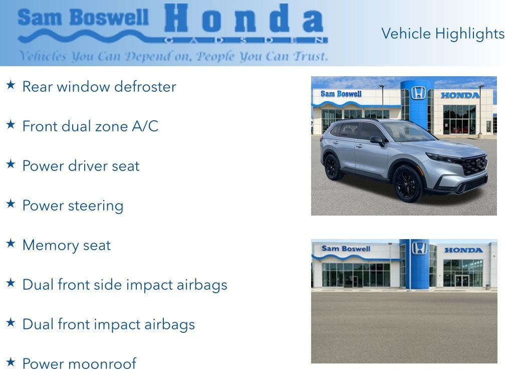 2025 Honda CR-V Hybrid Sport-L