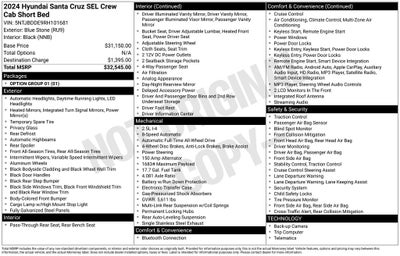 2024 Hyundai Santa Cruz SEL