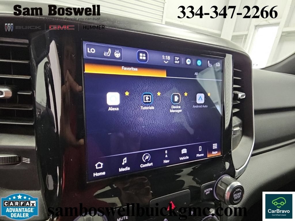 2022 RAM 1500 Big Horn Quad Cab 4x2 6'4" Box