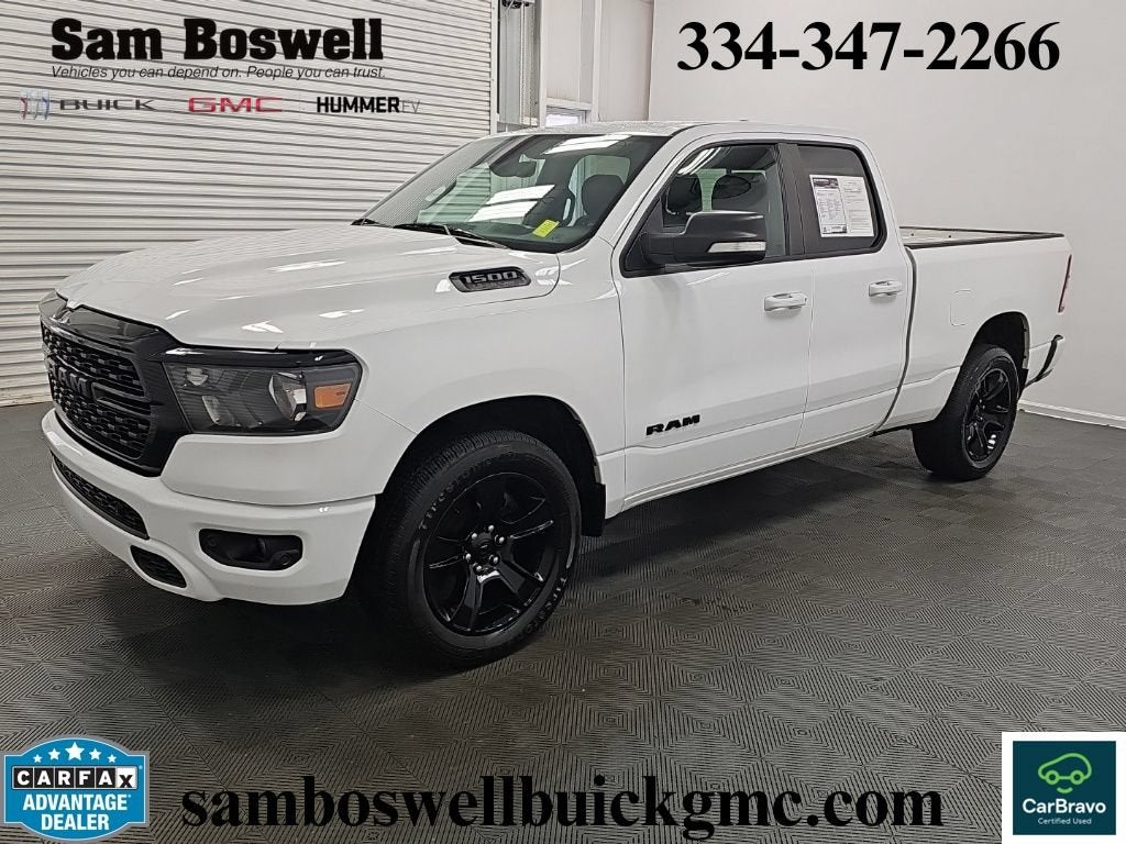 2022 RAM 1500 Big Horn Quad Cab 4x2 6'4" Box