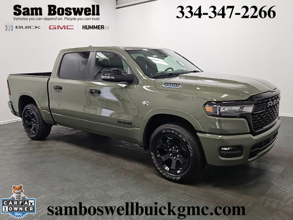 2026 RAM 1500 Big Horn Crew Cab 4x4 5'7" Box