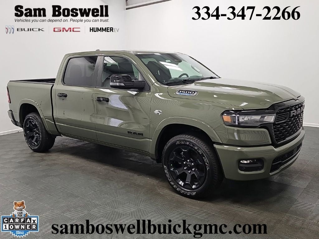 2026 RAM 1500 Big Horn Crew Cab 4x4 5'7" Box