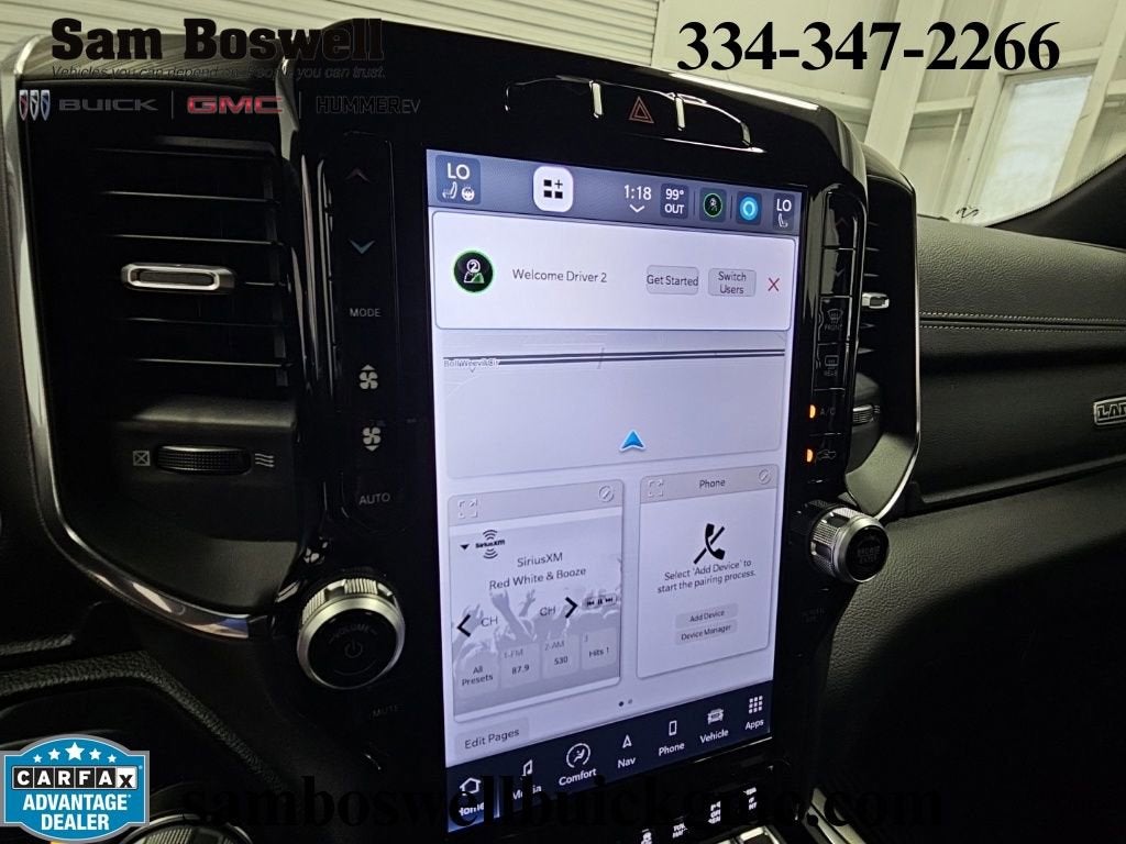 2024 RAM 1500 Laramie Crew Cab 4x4 5'7" Box