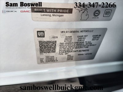 2026 GMC Acadia Denali Ultimate