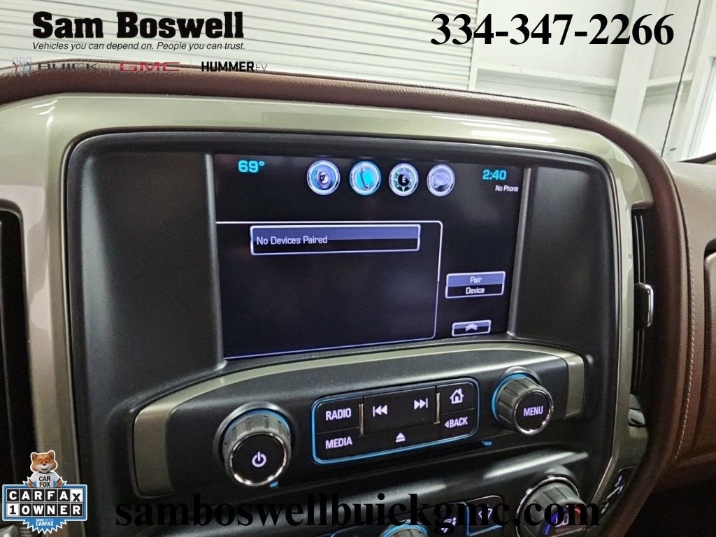 2018 Chevrolet Silverado 1500 High Country