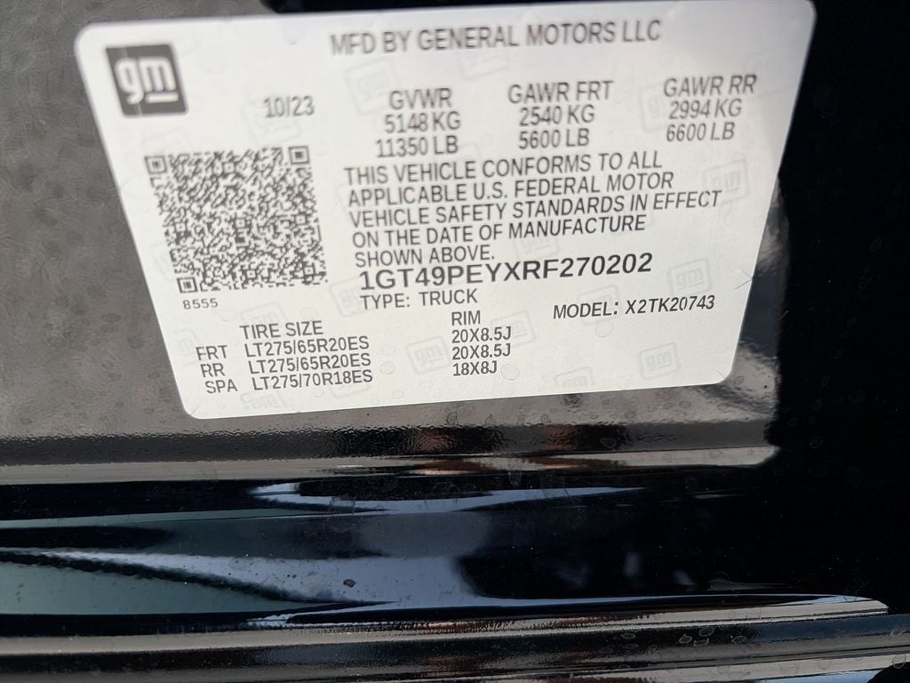 2024 GMC Sierra 2500HD AT4
