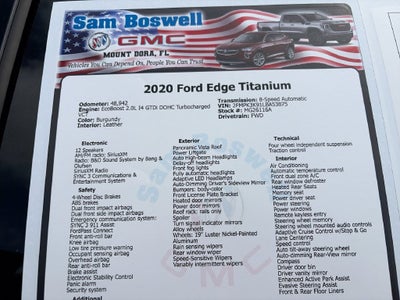 2020 Ford Edge Titanium