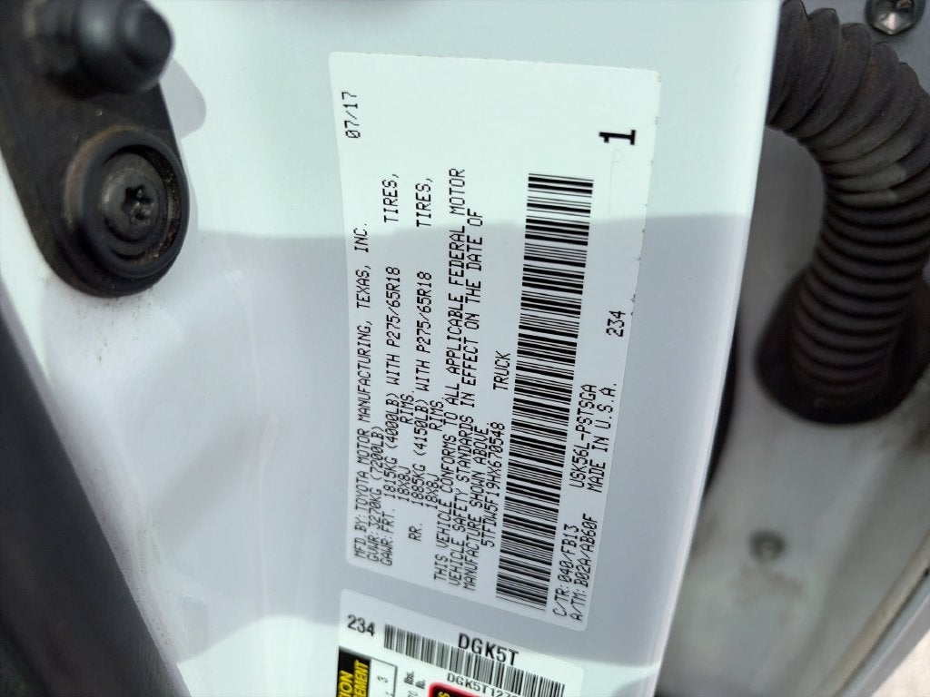 2017 Toyota Tundra SR5 CrewMax