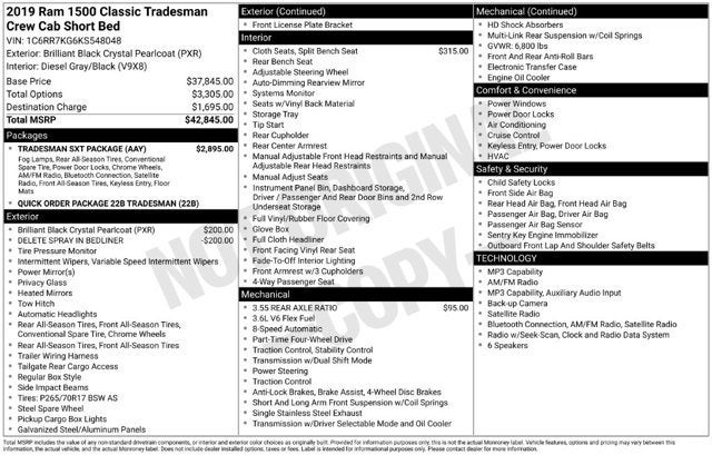 2019 RAM 1500 Classic Tradesman