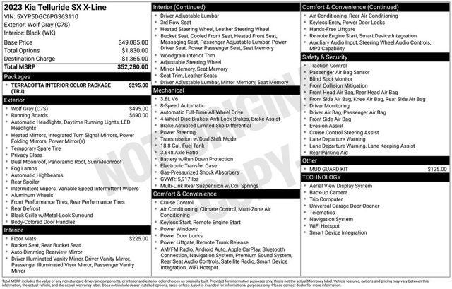 2023 Kia Telluride SX X-Line