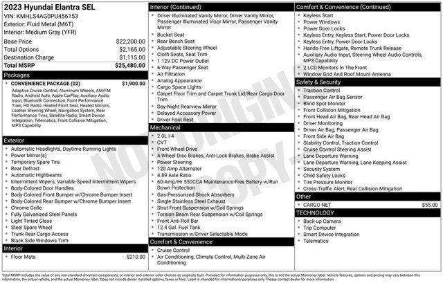 2023 Hyundai Elantra SEL